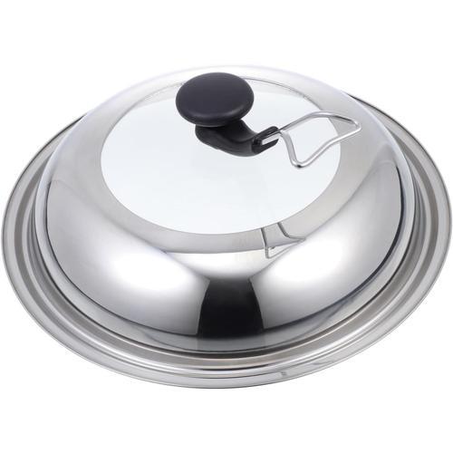 Argent Couvercle De Casserole En Acier Inoxydable Gadget De Cuisine... on Productcaster.