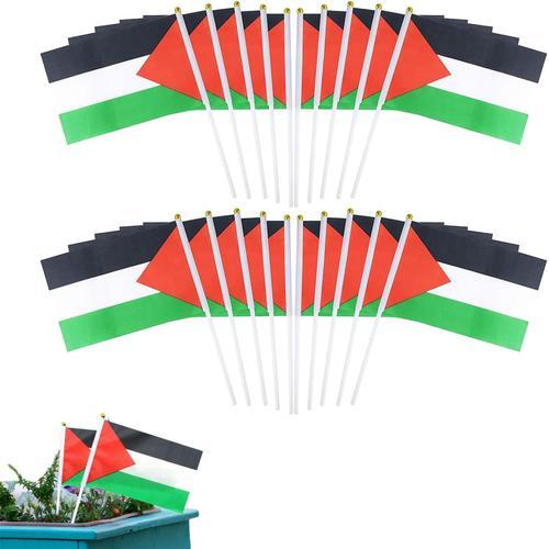 20pcs Drapeau De La Palestine,Drapeau Palestine Petit,Drapeau Pales... on Productcaster.