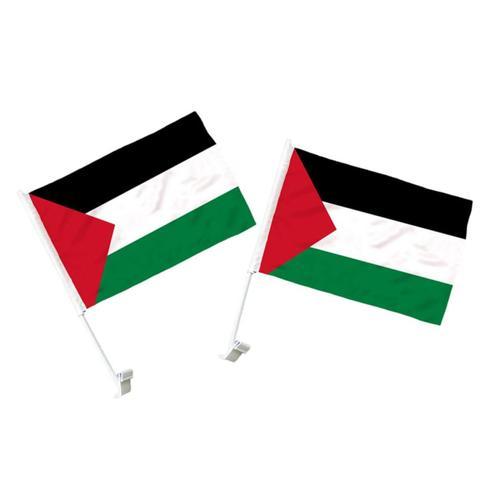 comme montré 2 Pièces Drapeau Palestinien Drapeau Suspendu Du Festi... on Productcaster.