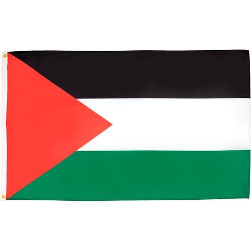 Unique - Drapeau Palestine - 90x60 cm - Drapeau Palestinien 100% Po... on Productcaster.