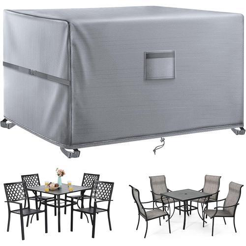 Gris 150x90x75cm Housse Pour Meubles De Jardin Imperméable Et Solid... on Productcaster.