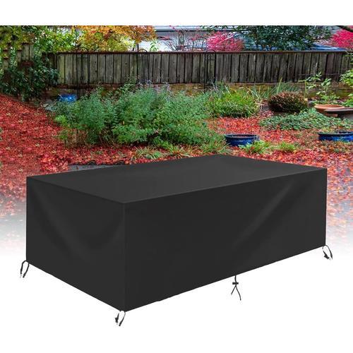 Noir Imperméable Housse Salon De Jardin 180x115x75cm (Lxwxh) Housse... on Productcaster.