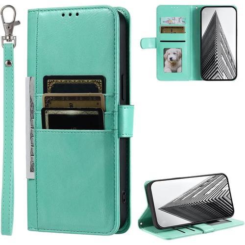 Vert Miagon Coque Pour Xiaomi Redmi Note 13 4g,Housse En Cuir Pu Pr... on Productcaster.