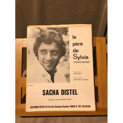 Sacha Distel Le Père De Sylvia Partition Chant Piano Accords Ed. Es... on Productcaster.