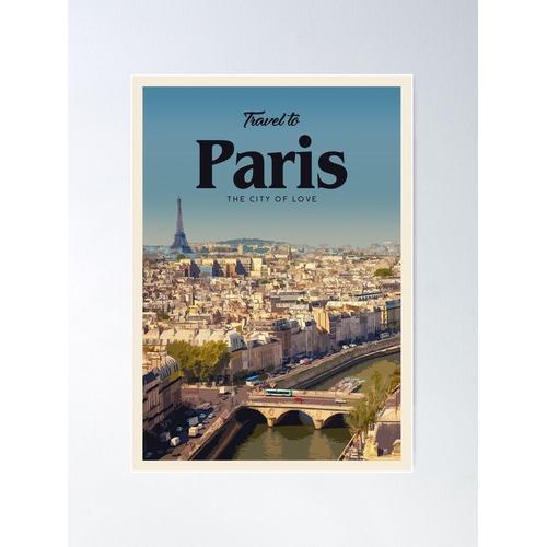 Canevas imprimer Visiter Paris Impression sur toile installer/ 40x5... on Productcaster.