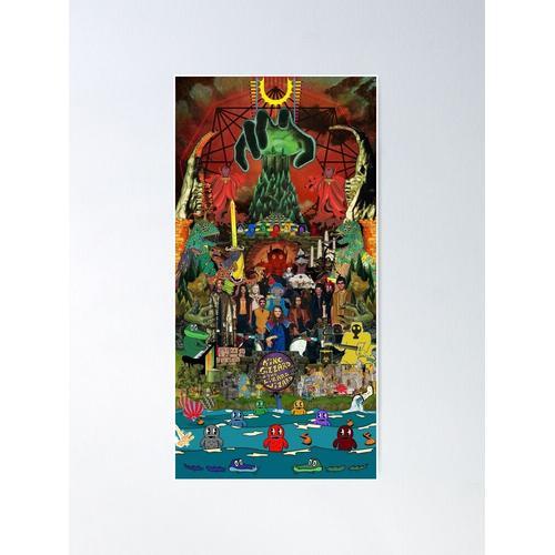 Canevas imprimer King Gizzard and the Lizard Wizard Collage - tous ... on Productcaster.