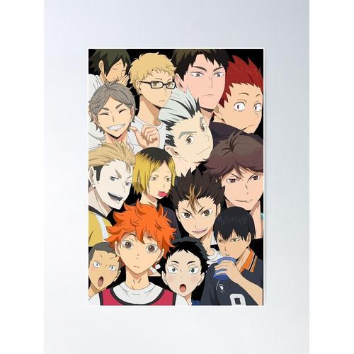 Canevas imprimer Haikyuu ! Impression sur toile DIY installer/ 40x5... on Productcaster.