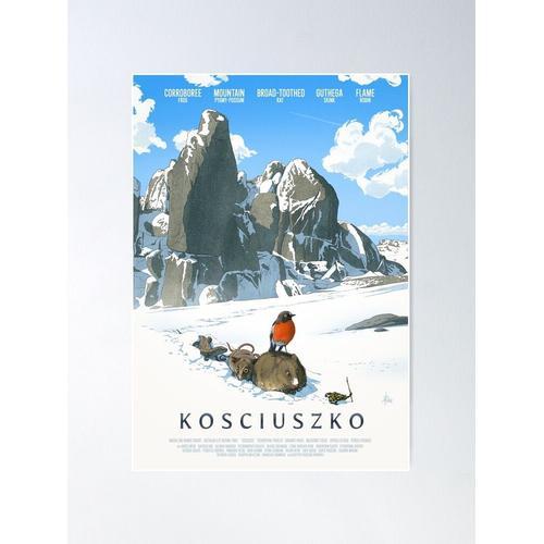 Canevas imprimer Le seul moyen est de monter - série Kosciuszko, #2... on Productcaster.