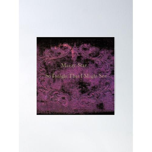 Canevas imprimer Mazzy Star Alors ce soir, je pourrais voir la couv... on Productcaster.