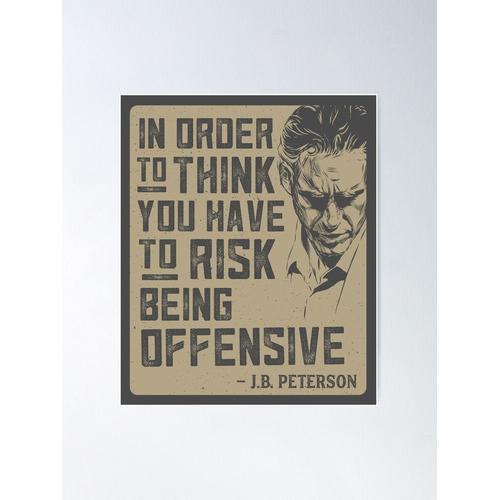 Canevas imprimer Citation de Jordan Peterson Impression sur toile D... on Productcaster.