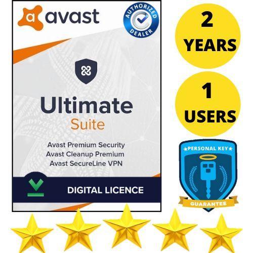 Antivirus Avast Ultimate Suite (2 Ans / 1 Pc) Pour Windows - Versio... on Productcaster.