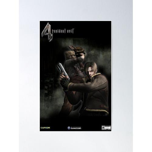 Canevas imprimer Resident Evil 4 Léon Kennedy Impression sur toile ... on Productcaster.