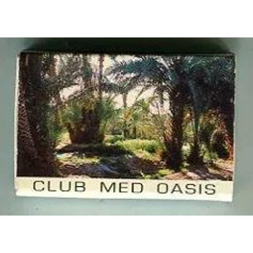 Petite Boîte D' Allumettes - Vide - " Club Med Oasis " on Productcaster.