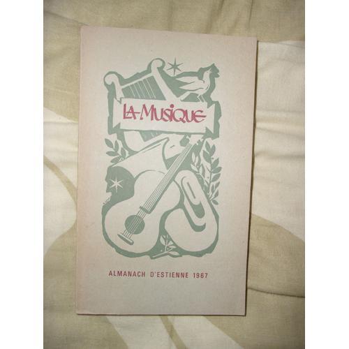 La Musique Almanach D¿Estienne 1967 on Productcaster.