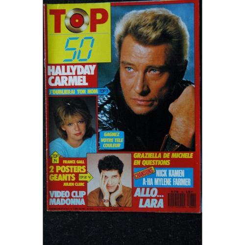 Top 50 062 1987 05 Hallyday Carmel France Gall Madonna Lara Nick Ha... on Productcaster.