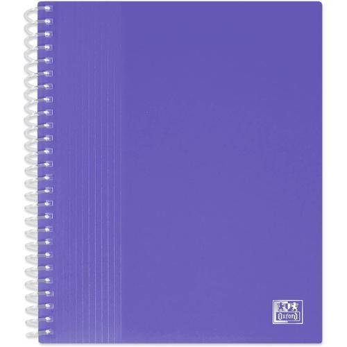 Violet Porte Fiches Bristol A5 School Life 80 Vues / 40 Pochettes C... on Productcaster.