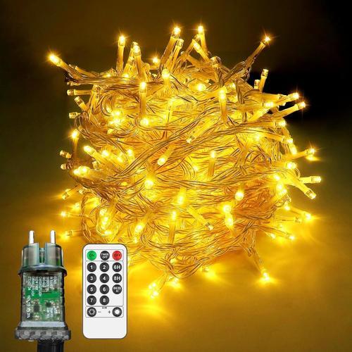 Warm Guirlande Lumineuse Led 25m, Guirlande De Noël Extérieure Et I... on Productcaster.