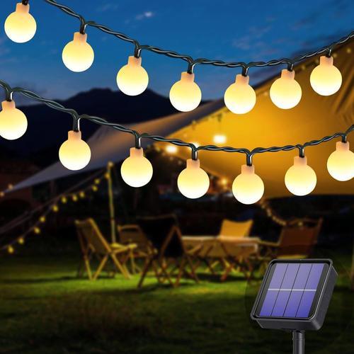 60led Guirlande Solaire Exterieur, 8m/8 Modes, Lampes Solaires De J... on Productcaster.