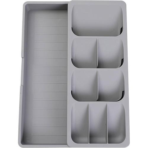 Gris Organiseur D'ustensiles De Cuisine - Boîte De Rangement Pour C... on Productcaster.