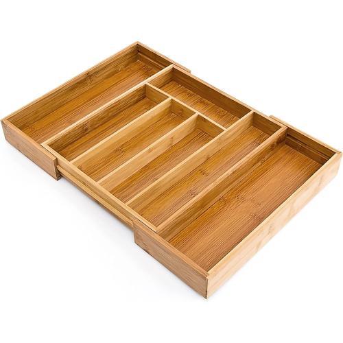 Nature Organiseur de Tiroir pour la Cuisine Réglable 33,5x29-48x5 c... on Productcaster.