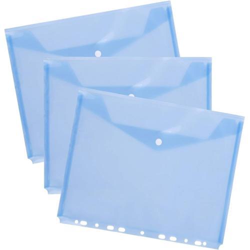 bleu | Lot de 10 Chemise Document | Pochette Documents | Pochette P... on Productcaster.