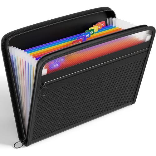 C Extensible Pochettes pour Documents 13 Poches, A4 Trieur Document... on Productcaster.