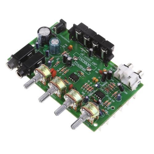 DX0809 Deux canaux Power 60W Hi-Fi Audio Audio Power Amplifier Volu... on Productcaster.