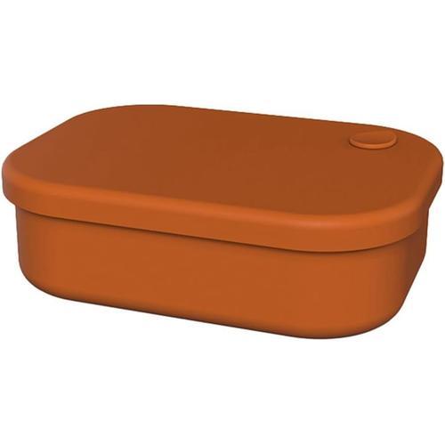 Orange Foncé Boîte À Bento, Boîte Anti-Fuite De Stockage Des Alimen... on Productcaster.