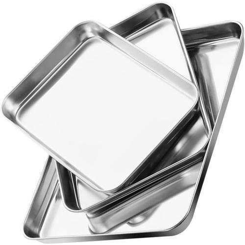 Argent 3 Pièces Chassis Plat Banquet Assiette Alimentaire Plateau E... on Productcaster.