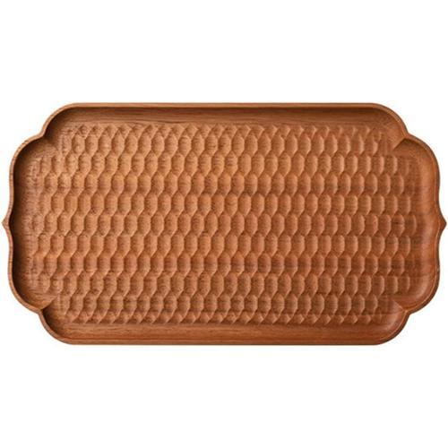 Plateaux De Service En Bois, Plateaux Alimentaires Pour Café, Thé, ... on Productcaster.