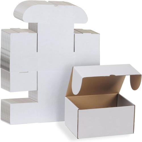 Blanc Boite Carton Expédition 20.3x15.3x10.2 Cm, Lot De 25 Boites C... on Productcaster.