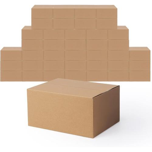 Marron Carton Emballage Colis 20,3x15,3x10,2 cm, Lot de 40 Boites C... on Productcaster.