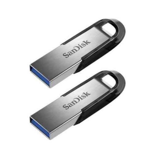 2pcs SanDisk Ultra Flair 128 Go Clé USB 3.0 dotée d'un corps épuré ... on Productcaster.