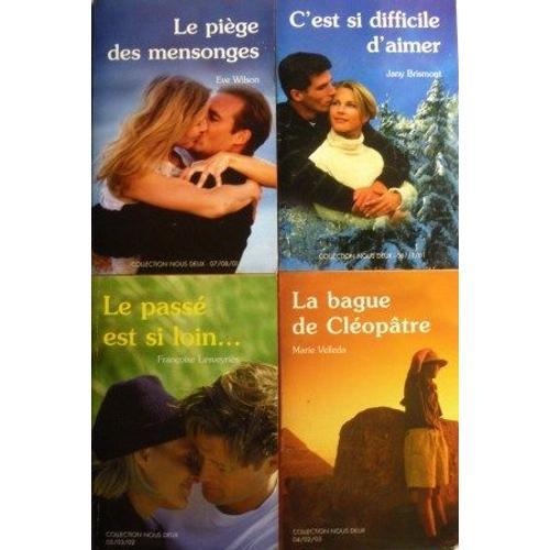 Lot De 4 Livres De Poche - Romans De La Collection "Nous Deux" ( N°... on Productcaster.