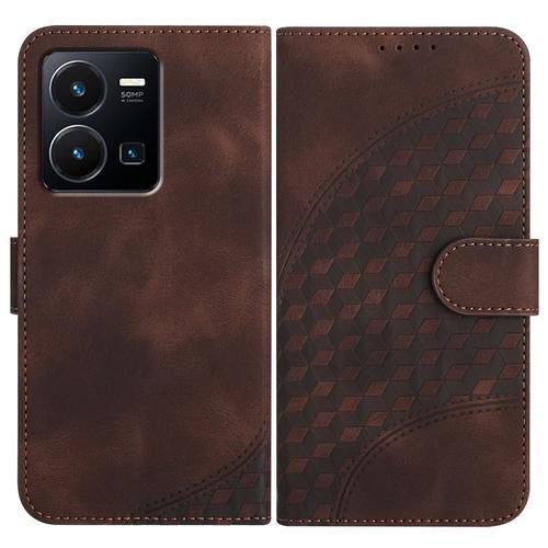 Coque Pour Vivo Y35 4g Rabat,Etui En Cuir Pu Portefeuille Coque Ave... on Productcaster.