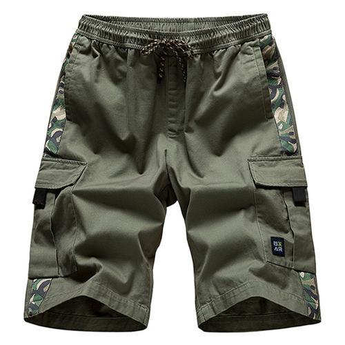 Bermuda Hommes De Cargo À Imprimé Camouflage 100% Coton Fit Grande ... on Productcaster.