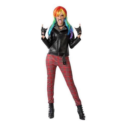 Punk Costume Rouge Et Noir Femmes (Taille Xl) on Productcaster.