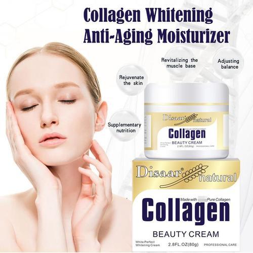 Crème Pour Le Visage Anti-Âge Au Collagène, 80g, Crème Hydratante A... on Productcaster.