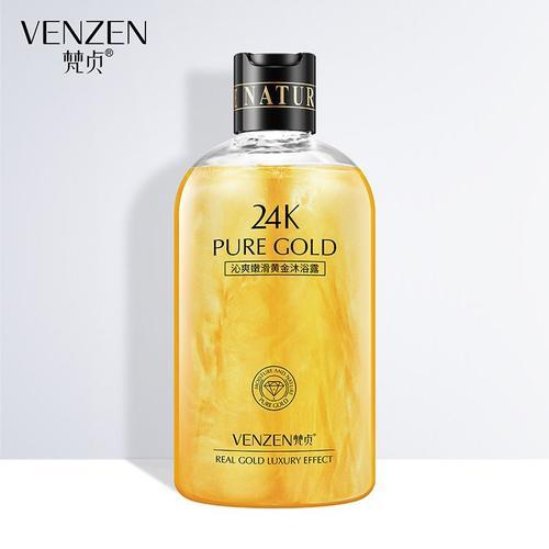 Gel Douche Or 24k, Mousse De Nettoyage En Profondeur, Lavage Du Cor... on Productcaster.