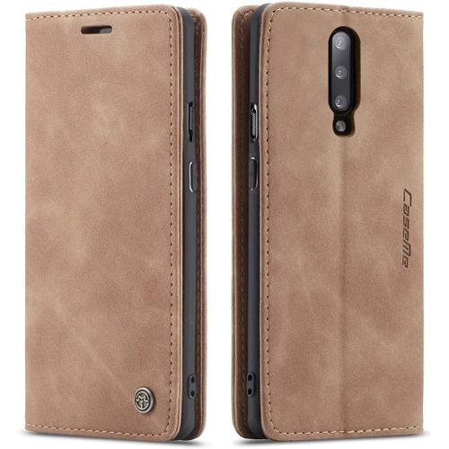 Coque Compatible Avec Oneplus 7 Pro,Anti-Choc Housse En Cuir Premiu... on Productcaster.