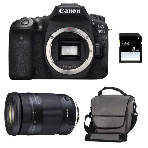 CANON EOS 90D + TAMRON 18-400 VC Garanti 3 ans + Sac + Carte SD 8Go on Productcaster.