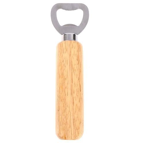 Ouvre-Bouteille En Bois, Couvercle En Bois, 1 Pièce on Productcaster.