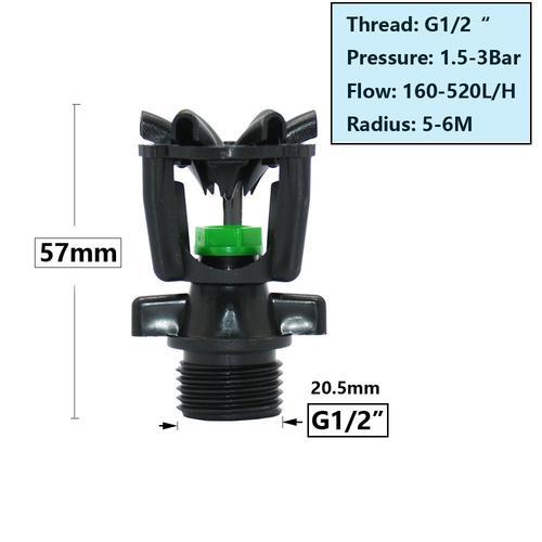 Arroseur rotatif pour pelouse de jardin, buse de diffusion à fileta... on Productcaster.