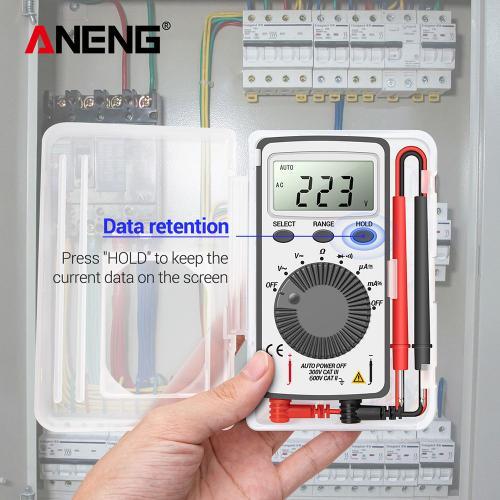 ANENG ¿ multimètre numérique de poche LCD AN101, rétro-éclairage, A... on Productcaster.