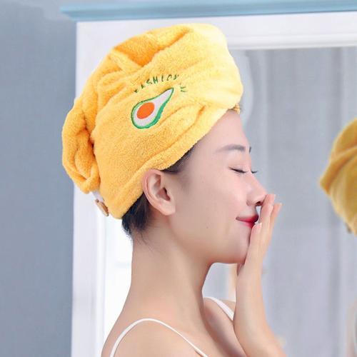 Bonnet de douche en microfibre pour femmes, serviette de bain, séch... on Productcaster.