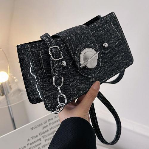 Pochette en Denim à chaîne pour femmes, sac à bandoulière polyvalen... on Productcaster.