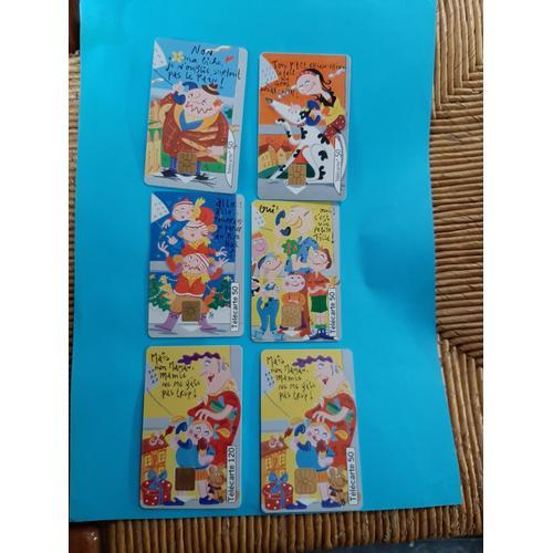 Lot De 6 Telecartes De La Serie Complices De Vos Petits Secrets on Productcaster.