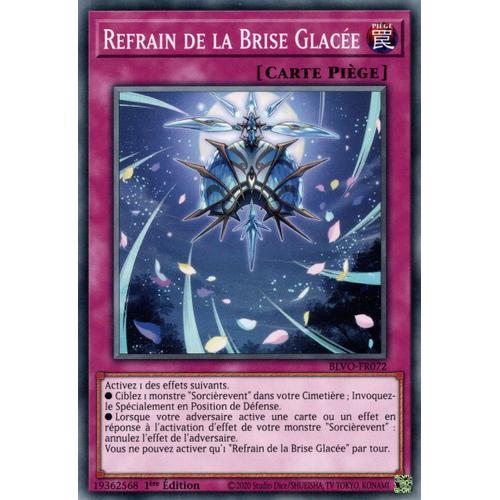 Yugioh! Blvo-Fr072 Refrain De La Brise Glacée on Productcaster.