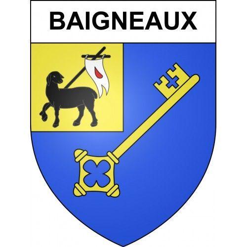 Baigneaux 41 Ville Sticker Blason Écusson Autocollant Adhésif - Tai... on Productcaster.