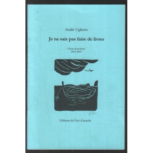 Je Ne Sais Pas Faire Des Livres (Choix De Poèmes 2005-2009) on Productcaster.